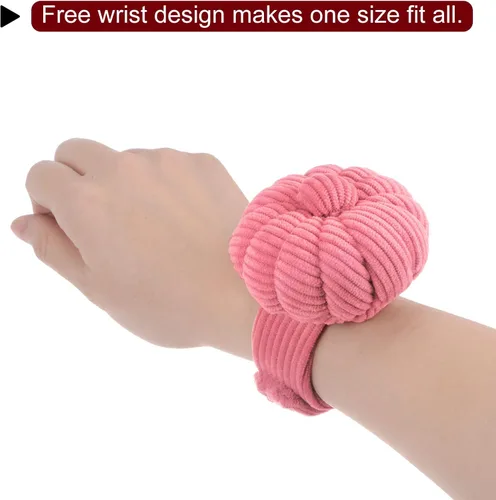Miniatura 5 de HARFINGTON Alfiler de muñeca para agujas de coser, soporte de aguja con correa ajustable, se adapta a todos los tamaños de muñeca para costura