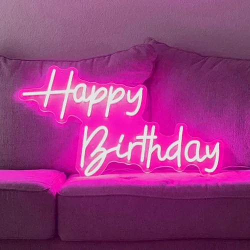 Miniatura 19 de Ulalaza Letrero de neón LED para decoración de pared, fiesta, dormitorio, habitación, bar, boda, hogar, cumpleaños, decoración artística, Navidad