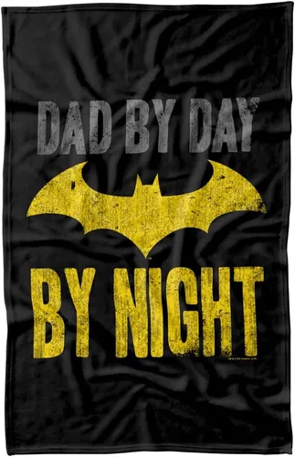 Miniatura 14 de LOGOVISION Batman Bat Dad - Manta polar de 36 x 58 pulgadas, Bat Dad