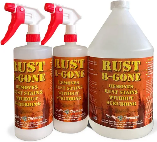 Rust-B-Gone/Removedor de manchas de óxido, para eliminar el óxido del hormigón, ladrillo, estuco, hierro y metales ferrosos, fabricado en Estados