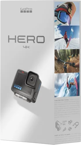 Miniatura 6 de GoPro Hero - Cámara de acción compacta impermeable con video 4K Ultra HD, foto de 12 MP, pantalla táctil