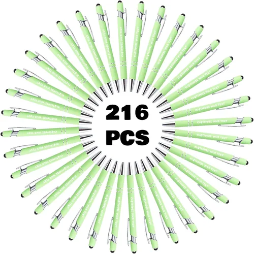Miniatura 51 de AIFLM Bolígrafos personalizados con nombre a granel hasta 500 unidades de bolígrafos grabados gratis con tu nombre y texto para negocios
