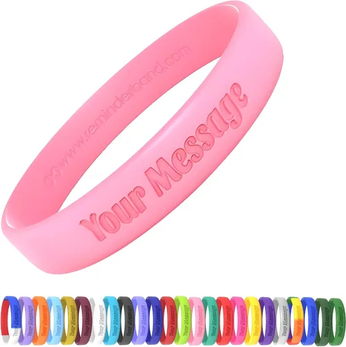 Miniatura 11 de Pulseras de silicona personalizadas de Reminderband, pulseras de silicona personalizadas, pulseras personalizables, pulseras personalizadas de goma