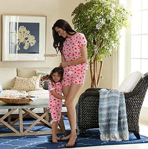 Miniatura 6 de Hello Kitty - Conjunto de pijama de 2 piezas para mujer, niña o niño pequeño