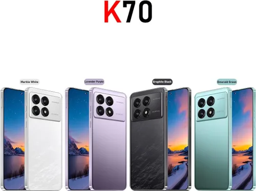 Miniatura 7 de Teléfonos celulares desbloqueados K70 5G 2026 Android 13 Teléfonos desbloqueados 6.8 "Pantalla HD 8GB+256GB Teléfonos Android de 8 núcleos 6800mAh