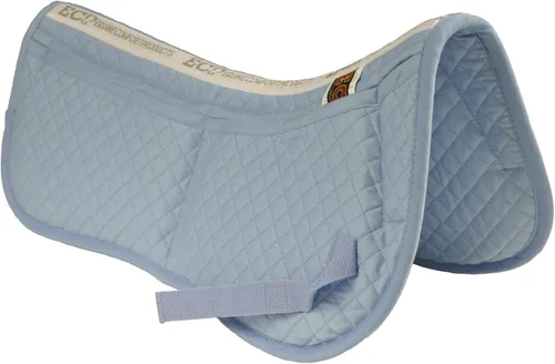 Miniatura 16 de ECP Equine Comfort Products Correction Half Saddle Pad con espuma viscoelástica ajustable