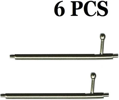 Miniatura 2 de Pasadores de reloj de 0.906 in compatibles con pines Versa 2VersaVersa Lite, barras de resorte de liberación rápida, 6 unidades, pasadores de correa