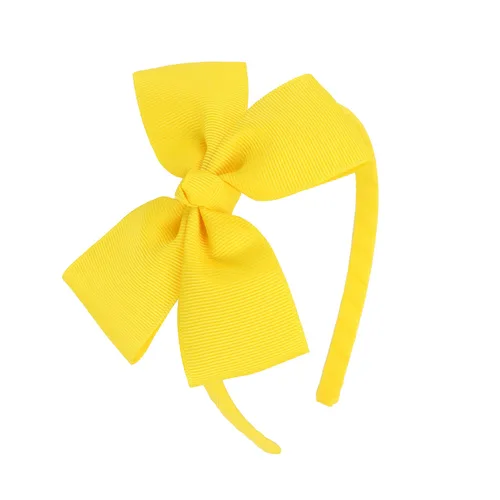 Miniatura 17 de Diadema de lazo negro a la moda, lazo grande de grogrén para el pelo, para niñas y niños pequeños, decoración de fiesta, disfraz de cosplay