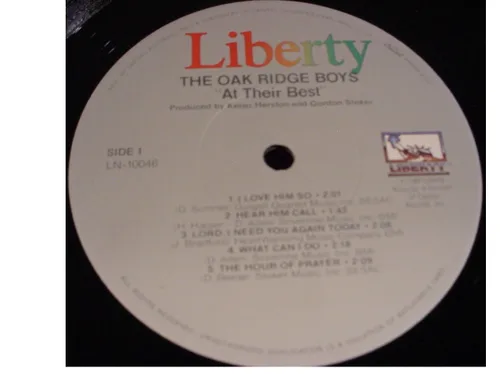 Miniatura 3 de At Their Best, The Oak Ridge Boys, [Lp, Vinyl Record, Liberity, 10046]