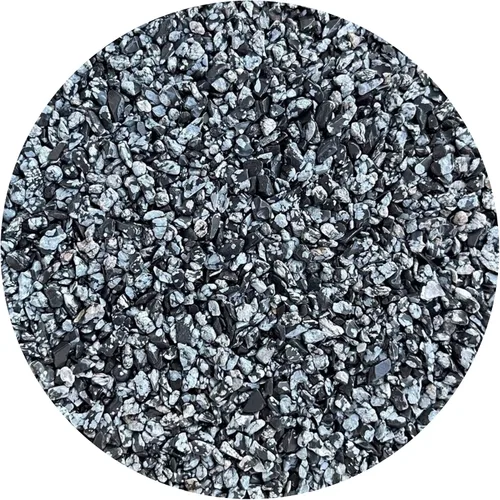 Miniatura 40 de GAF TREASURES Chips de piedras preciosas de jade semi nefrita natural, de 0.5 libras, mini cristales triturados, chips de cristal sin perforar
