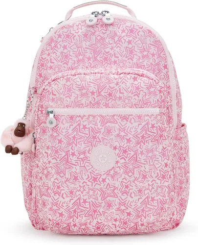 Miniatura 44 de Kipling Mochila para portátil Seoul de 15 pulgadas para mujer, duradera, espaciosa, con correas acolchadas para el hombro, funda protectora