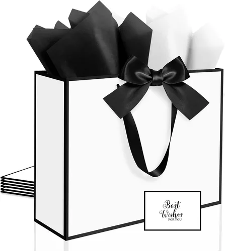 Miniatura 29 de Ethhqu Bolsas de regalo grandes con asas