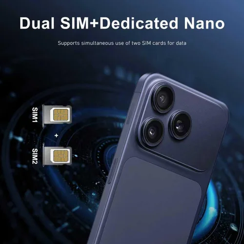 Miniatura 8 de Desbloquear teléfono, pantalla de 6.6 pulgadas, 2GB RAM+16GB ROM, cámara de 16MP, compatible con 3G WCDMA: 850/2100MHZ, chip de alta velocidad de 4