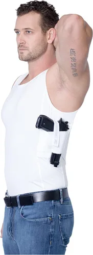 Miniatura 9 de Hidden Carry Wear CCW - Camiseta de compresión táctica para uso diario EDC - Camisa de pistola para hombre