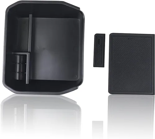 Miniatura 7 de SKTU Compatible con 2020-2024 2025 Land Rover Defender organizador de consola central 2023 2024 2025 accesorios Defender 2024 2025 bandeja