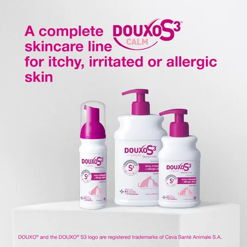 Miniatura 8 de Champú Douxo S3 Calm, Contiene 0.75% Ophytrium, Calmante, Para Piel Con Picazón, Irritación o Alergia, Para Perros y Gatos, 6.7 fl. oz. (200mL)