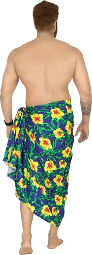 Miniatura 3 de HAPPY BAY Men's Pareo Bath Swim Sarong Wraps