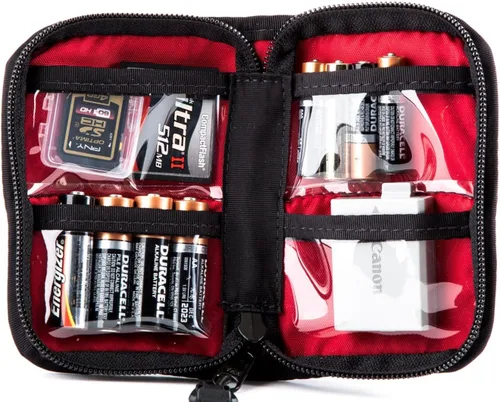 Miniatura 2 de Grizzly KATMAI - Bolsa de utilidad para fotografía, video y cámara para tarjeta de memoria, batería y billetera USB, memoria SD y CF, baterías AA