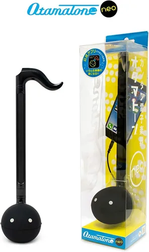 Miniatura 4 de Otamatone Regular Negro & Black [Versión japonesa] #1 Instrumento musical de Japón Juguete para niños y adultos