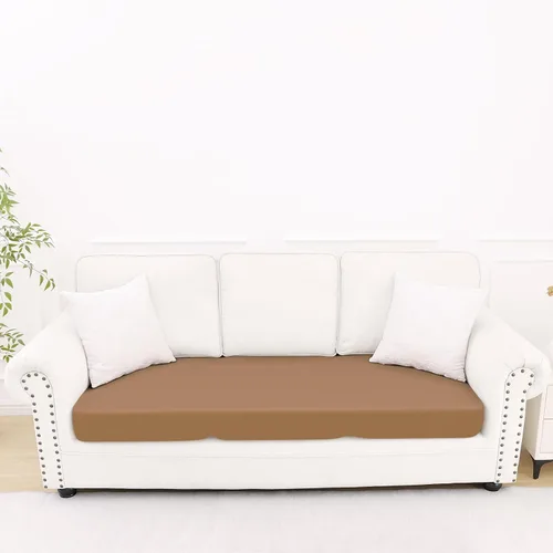 Miniatura 42 de Smiry Fundas de cojín de sofá estampadas, fundas elásticas suaves para sofá, fundas de sofá lavables antideslizantes, protector de muebles para Beige