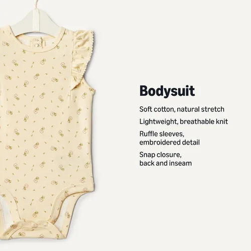 Miniatura 2 de Tienda Essentials x Sofia Grainge - Body bordado con volantes para bebé, 2