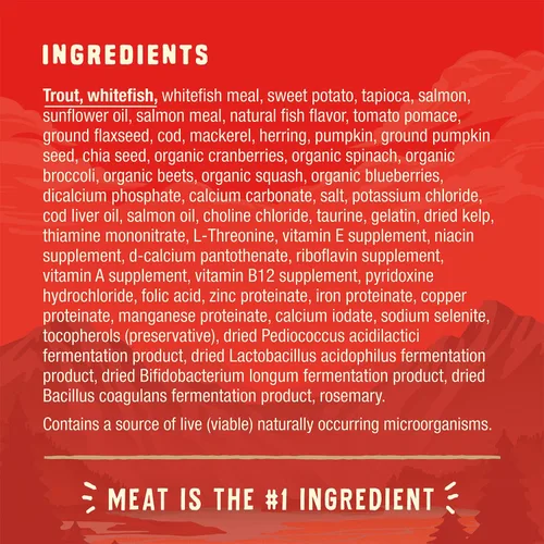 Miniatura 4 de Stella & Chewy's Wild Red Comida seca para perros con revestimiento crudo, alta proteína, sin cereales ni legumbres, receta para el océano, 3,5 lb