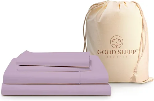 Miniatura 14 de Good Sleep Bedding Juego de sábanas tamaño individual, sábanas 100% algodón egipcio, suaves, 3 piezas, cama de calidad de hotel, juego de sábanas