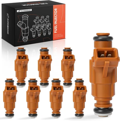 Miniatura 10 de A-Premium Juego de 8 inyectores de combustible compatibles con Mercedes-Benz E430 2000-2002, E500 2003-2006, S430 2001-2006, S500 2000-2006, CLS500