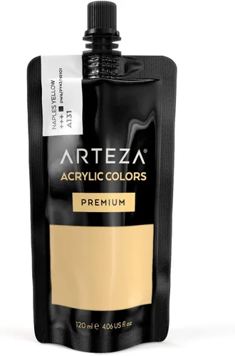 Miniatura 5 de Arteza - Pinturas acrílicas Blanco titanio A101