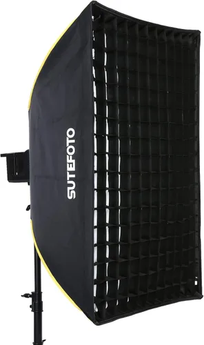 Sutefoto Caja de luz de 36"/90 cm, con soporte Bowens, bolsa de transporte, compatible con Sutefoto P100 P80 y otras luces de montaje Bowens.