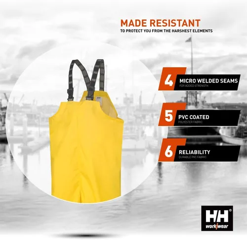 Miniatura 5 de Ropa de trabajo de Helly Hansen para hombre, mameluco para pescar y para la lluvia