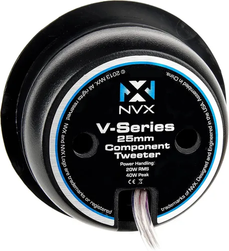 Miniatura 4 de NVX VSPTW 450W Peak (150W RMS) 1" (25mm) V-Series Silk-Dome - Tweeters y crossovers de audio para automóvil