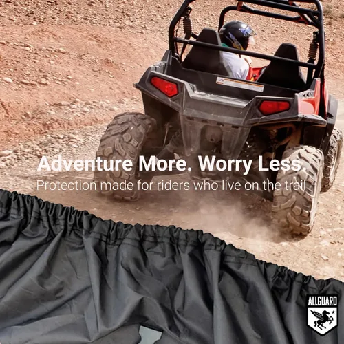 Miniatura 2 de AllGuard - Funda resistente a la intemperie Max UTV, poliéster de grado marino 600D resistente, protege de la lluvia, la nieve, el sol, los rayos UV