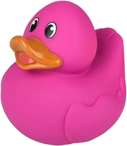 Miniatura 7 de Pato de goma grande de 5.5 pulgadas, varios patitos de juguete para niños, seis colores sólidos, regalos de cumpleaños de baño, baby showers, aula