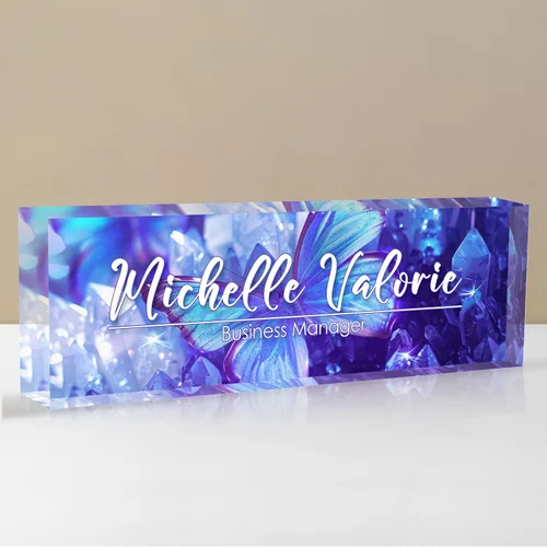 Miniatura 32 de Placa de nombre personalizada para escritorio, placa de nombre de escritorio personalizada, placa de nombre acrílica, accesorios de escritorio