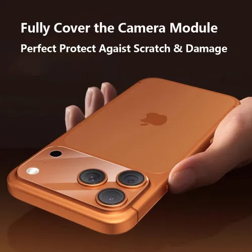 Miniatura 4 de Película protectora mate de 3 piezas de películas huecas mate para iPhone 17 Pro Max