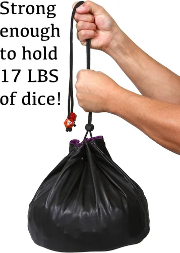 Miniatura 7 de Forged Dice Co. Pouch of The Endless Hoard Bolsa de Dados - Contiene Más de 1,000 Dados Poliédricos - Bolsa de Almacenamiento de Dados con 7