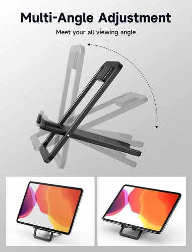 Miniatura 6 de JSAUX Soporte Universal para Tableta, Soporte de Tableta Portátil Plegable para Escritorio Compatible con iPad mini/Air, Samsung Galaxy Tab, Kindle