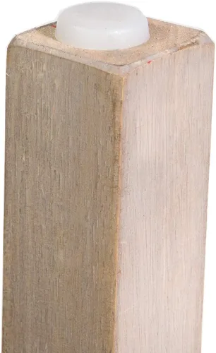 Miniatura 6 de Barton Juego de 2 taburetes de bar beige de 24 pulgadas, silla de montar sin espalda, acolchado de alta calidad para interiores y exteriores, cojín