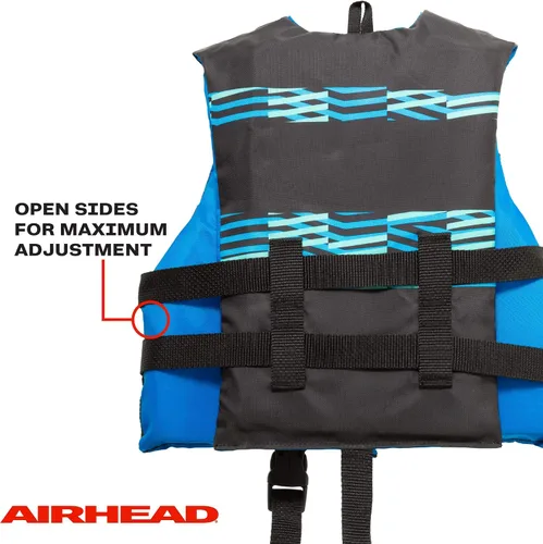 Miniatura 3 de Airhead Element Chaleco salvavidas PFD de lados abiertos Tallas para niños, jóvenes y adultos disponibles