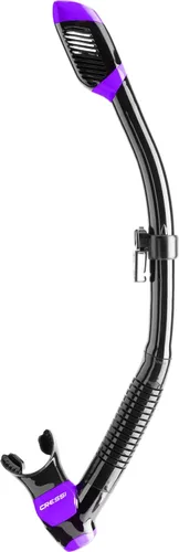 Miniatura 18 de Cressi Adult Diving Dry Snorkel with Splash Guard and Top Valve - Supernova Dry: Designed in Italy Negro