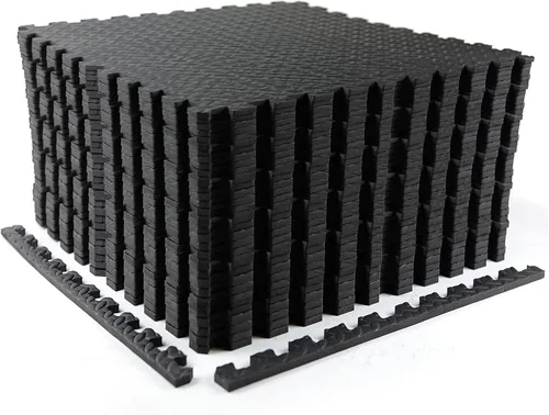 Miniatura 9 de CAP Puzzle Exercise Mats 1/2” Thick EVA Interlocking Foam Tiles for Home Gym Flooring Multiple Options