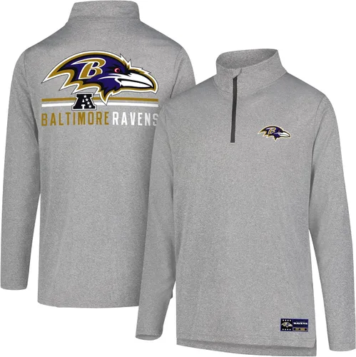 Miniatura 49 de Ultra Game Men's NFL Official Super Soft Quarter Zip Long Sleeve T-Shirt