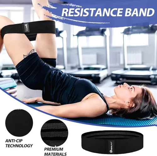 Miniatura 4 de NEALFIT Juego de almohadillas para pesas para sentadillas, estocadas y empujes de cadera, almohadilla protectora de cuello y hombro, barras Negro