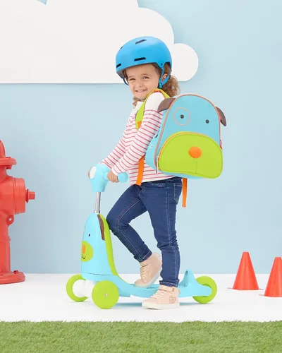 Miniatura 8 de Skip Hop juguete 3 en 1 para bebés, caminador, carrito de juguete, para empujar, con forma de perro