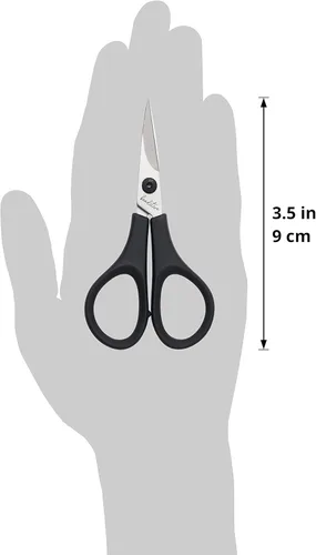 Miniatura 7 de Beaditive Juego de tijeras ligeras para coser y bordar (2 piezas) Costura, bordado, corte de papel, manualidades Acero inoxidable Funda