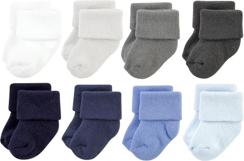 Miniatura 48 de Hudson Baby - Calcetines de algodón para bebés recién nacidos y Terry para niñas bebés