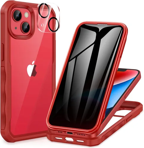 Miniatura 136 de CENHUFO Funda de privacidad para iPhone 11 Pro, funda de cuerpo completo con protector de pantalla de privacidad de vidrio templado 9H integrado