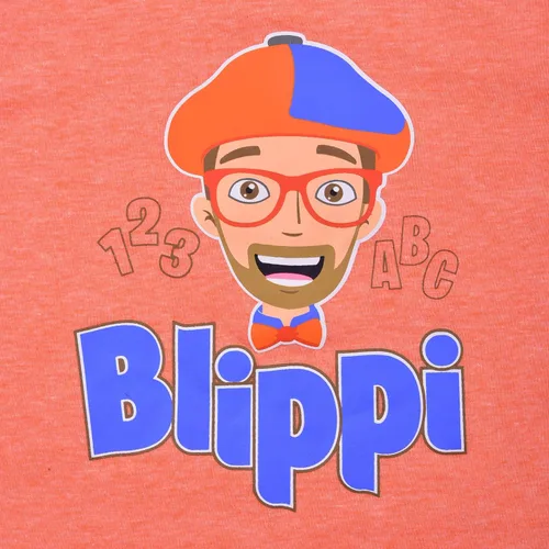Miniatura 7 de Blippi Boys 3 Pack T-Shirts for Infant and Toddler BlueOrangeGrey
