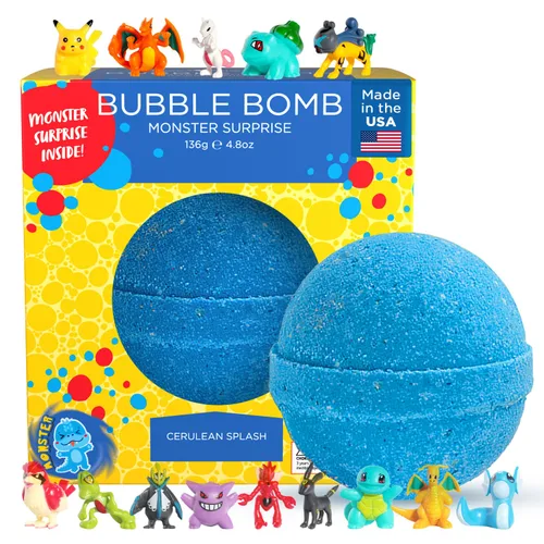 Miniatura 17 de Bombas de baño de unicornio para niñas con juguetes esponjosos sorpresa en el interior de Two Sisters - Grandes bombas de burbujas para niños